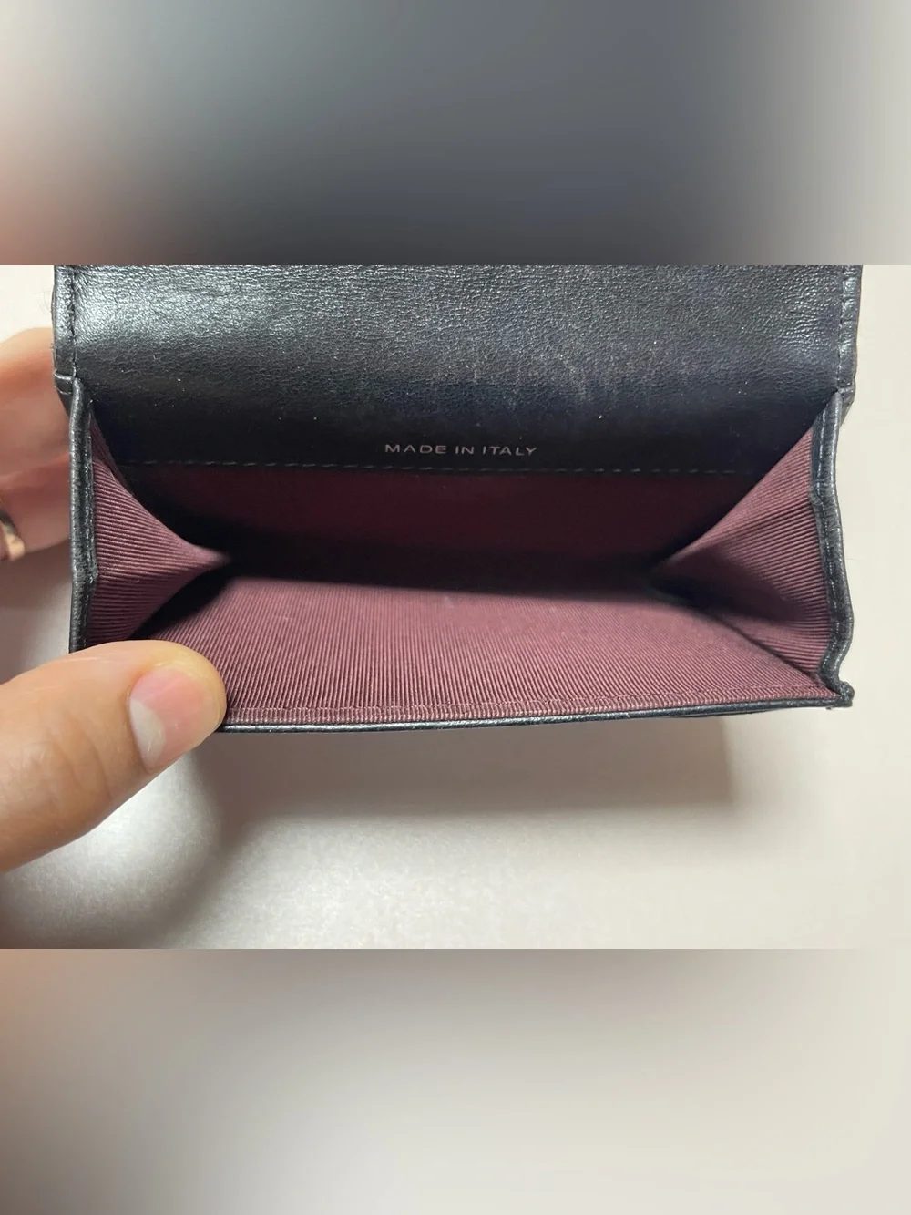 CHANEL Lambskin Black Quilted Leather Small Wallet with CC Turn-Lock
